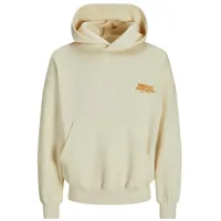 JACK & JONES Hoodie JORROXBURY aus Baumwollmix beige XL