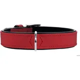 Hunter Softie Halsband Rot/Schwarz 55 cm