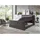 SUN GARDEN Boxspringbett 180 x 200 cm H3 Grau