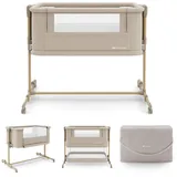 Kinderkraft NESTEE Grow 2 Reisebett, Beige