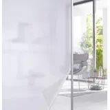 Gardinenbox Fensterfolie selbsthaftend Milchglas 67x200 cm Sichtschutzfolie Anti-UV statische Haftung Folie selbstklebend, 201916000