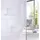 Gardinenbox Fensterfolie selbsthaftend Milchglas 67x200 cm Sichtschutzfolie Anti-UV statische Haftung Folie selbstklebend, 201916000