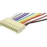 econ connect Steckbuchse mit Litze Polzahl Gesamt 8 Rastermaß: 2.54mm PS8