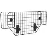 PawHut Hundeschutzgitter mit verstellbarer Breite schwarz (90-120)B x 40,5H cm