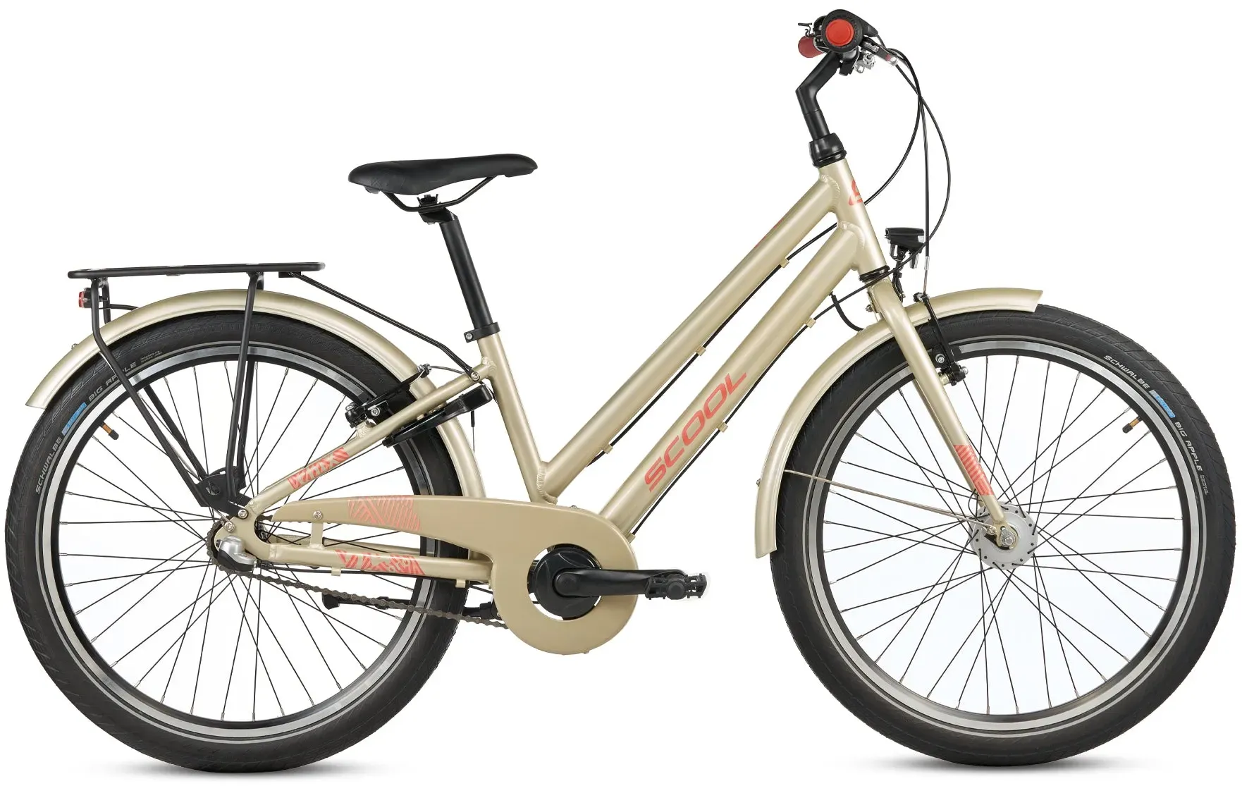 Kinderfahrrad - chiX pro 24 Zoll 3-Gang | ab 8 Jahre - Beige