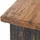 DESIGN DELIGHTS Hocker Altholz 29 x 18 x 19 cm Schwarz