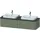 Duravit Happy D.2 Plus Konsolenwaschtischunterbau wandhängend 1600x550 mm, 2 Auszüge, HP4946B9292