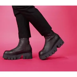 Lofina Stiefeletten grau 4240 Smilla gasoline-londra Gr.41 - LOF 53
