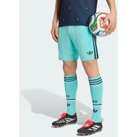adidas Deutschland Auswärtsshorts 2026 türkis Herren Gr. S