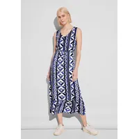 STREET ONE Maxikleid Mit Print Blau 46