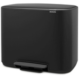 Brabantia Bo Treteimer 11&23l matt black (121227)