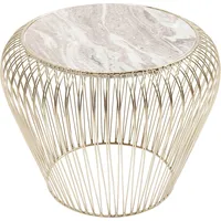 Kare Beam Grau Marmor 43 x 43 x 35 cm