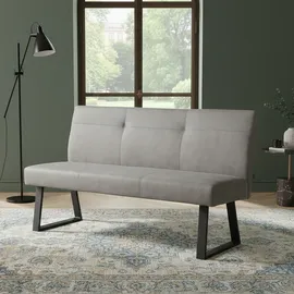 dubi möbel Sitzbank Joyce Grau 160 x 91 x 65 cm