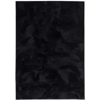Pergamon Fellteppich Pearl Schwarz Textil, 80x150 cm Teppiche , Böden, Teppiche, Fellteppiche