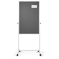 magnetoplan Moderationswand 3in1 Universal-Board 75,0 x 120,0 cm grau, weiß