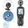 STAHLWERK Anemometer Kompakter Luftgeschwindigkeitsmesser 30 m/s, Windmessgerät