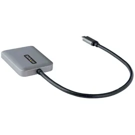 Startech USB Typ-C Multi-Monitor MST Hub, Dual 4K 60Hz HDMI Laptop Display Extender / Splitter, HDR, extra langes integriertes Kabel, nur Windows (MST14CD122HD)