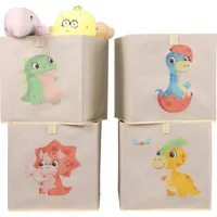 Navaris Aufbewahrungsbox Kinderzimmer - 4er Set - 33 x