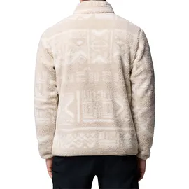 Columbia Rugged Ridge High Pile Half Zip Fleece Pullover dark stone deschutes days M