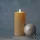 MARELIDA LED Stumpenkerze 15 cm 7,5 cm creme