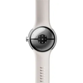 Google Pixel Watch 2 Wi-Fi polished silver Sportarmband porcelain