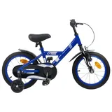 vidaXL Kinderfahrrad 16 Zoll blau