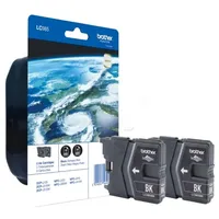 Brother Original Brother LC985BKBP2 Tintenpatrone schwarz