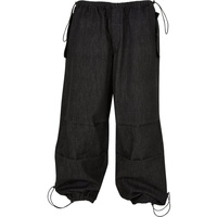 URBAN CLASSICS Parachute Jeans Pants Jeans schwarz