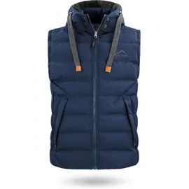 normani Outdoor Sports Herren Winter-Steppweste Yuquot in Navy | Gr.: 4XL