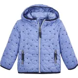 Unisex Fios Mns Jckt Wattierte Jacke Mit 3D Effekt Und Kapuze/Outdoorjacke Blau 110-116