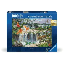 Ravensburger Puzzle 12001090 - Fantastischer Wasserfall von Iguazú - 1000 Teile Puzzle für Erwachsene ab 14 Jahren