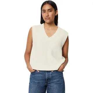 Marc O'Polo DENIM aus Bio-Baumwolle ärmellos, weiß (Scandinavian White), L - L