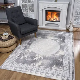 Sanat Teppich Harmony hellgrau B/L: ca. 160x220 cm - Hellgrau