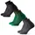 Danish Endurance Wandersocken 3-Paar Schwarz/Grau/Dunkelgrün 43-47