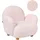 Beliani Kindersessel HEM Bouclé 0 x 0 x 0 cm Rosa gepolstert