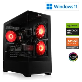 CSL Gaming-PC AMD Ryzen 7 8700F 4,1 GHz 32 GB RAM 1000 GB SSD GeForce RTX 5070 Windows 11 Home