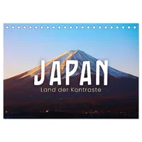 Calvendo Japan - Land der Kontraste (Tischkalender 2026 DIN