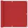 90 x 500 cm Rot Polyethylen