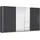OTTO home Schwebetürenschrank CORTONA 360 x 210 x 62 cm Grau