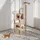 Mondeer Kratzbaum 60 x 50 x 184 cm hellbraun