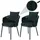 MCW MCW-P89 Gartenstuhl 2er-Set 180 g/m2 59 x 59 x 108 cm grün