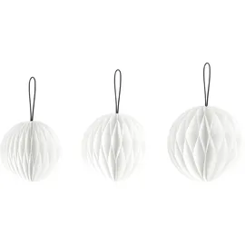 Heyda Waben-Kugel-Set weiß
