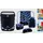 innovabaq Schulranzen-Set 8-tlg. Nero Blue