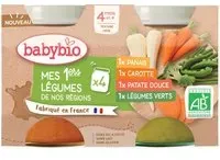 BABYBIO Petits pots Mes 1ers Légumes de nos régions Aliment 520 g