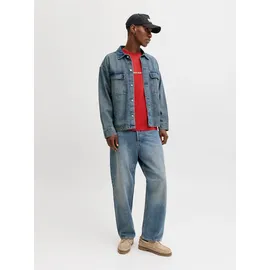 JACK & JONES JORNORREBRO EMB TEE rot L
