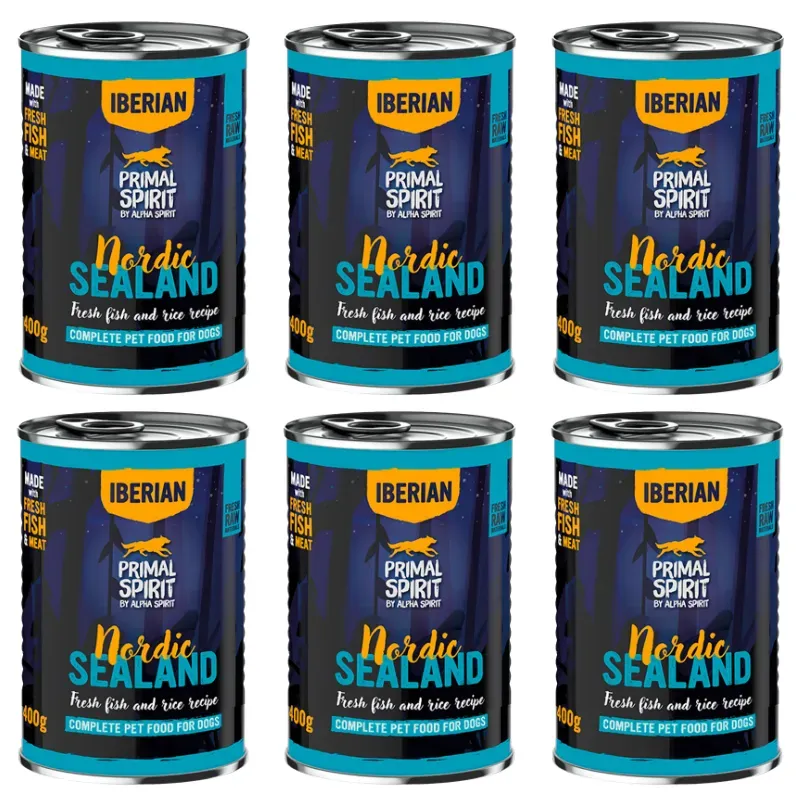PRIMAL SPIRIT Iberian Nordic Sealand 6x400g Dose