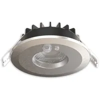 ISOLED Vario-68 1er Einbaustrahler mit Bewegungssensor Aluminium nickel gebürstet