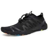 LuxusKollektion Strandschuhe Wasserschuhe Barfußschuhe Unisex 40 EU S901 Schwarz Wasserschuh schwarz