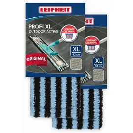 Leifheit 2er Set Wischbezug Profi XL Outdoor Active 42 Cm 55159