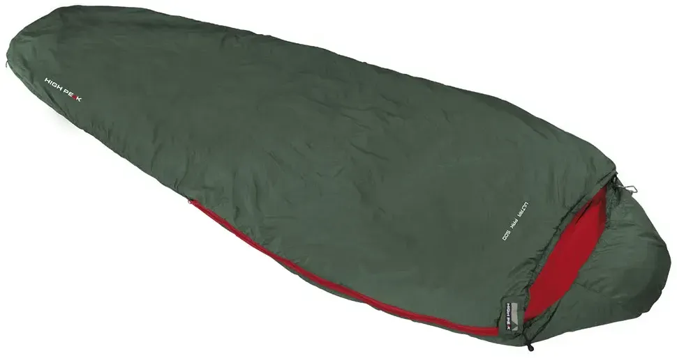 high peak schlafsack